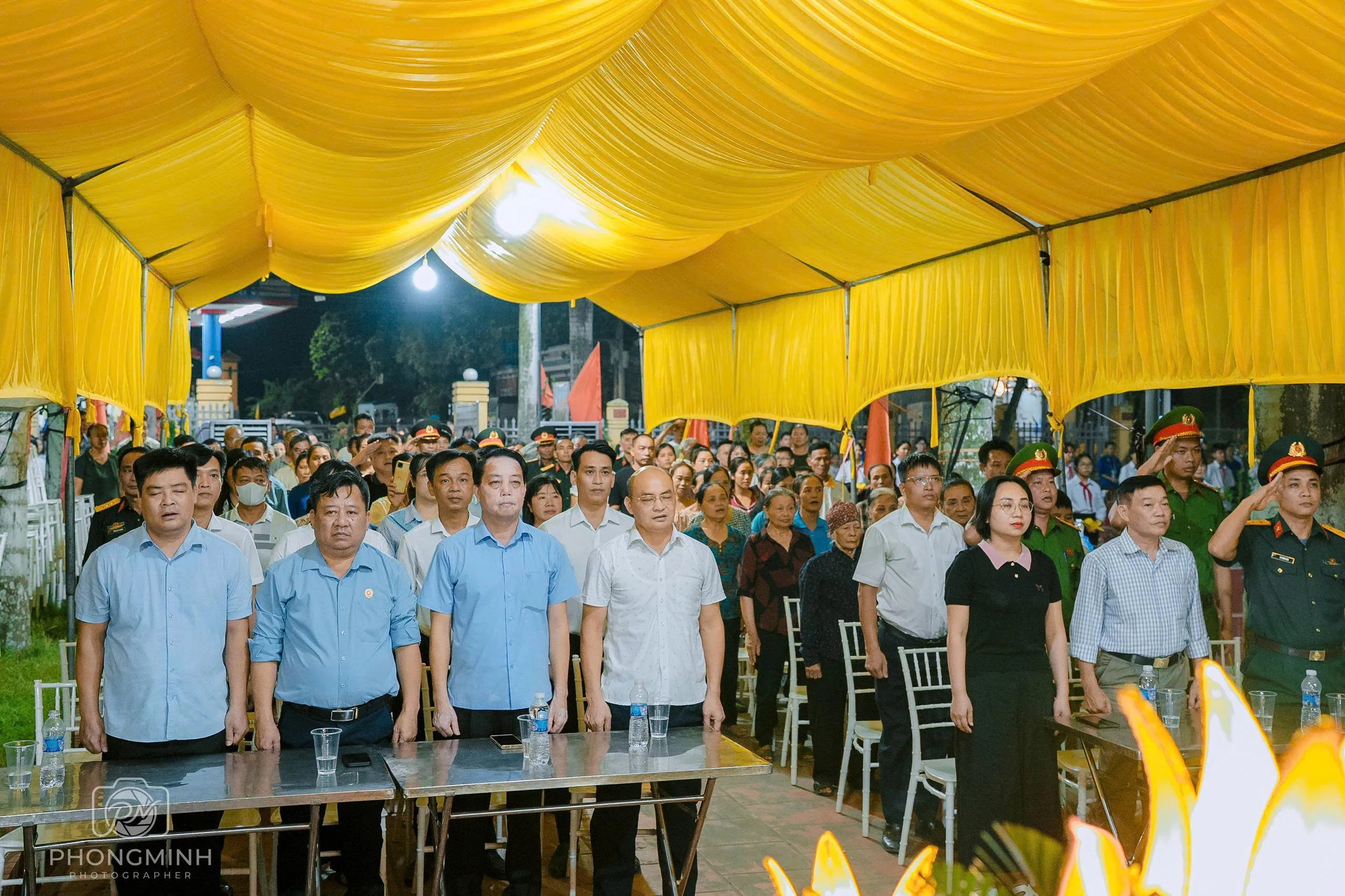 Xã Vĩnh Thuận trang trọng tổ chức Lễ thắp nến tri ân các anh hùng liệt sĩ đã hy sinh vì tổ quốc 2